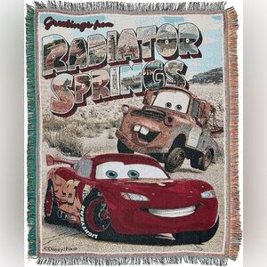 Radiator Springs Cars Throw Blanket